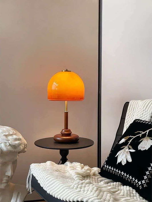 Wood Time Lamp
