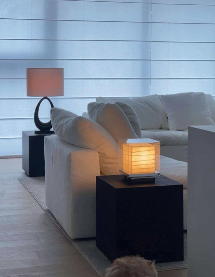 Snow Paper Lantern Lamp