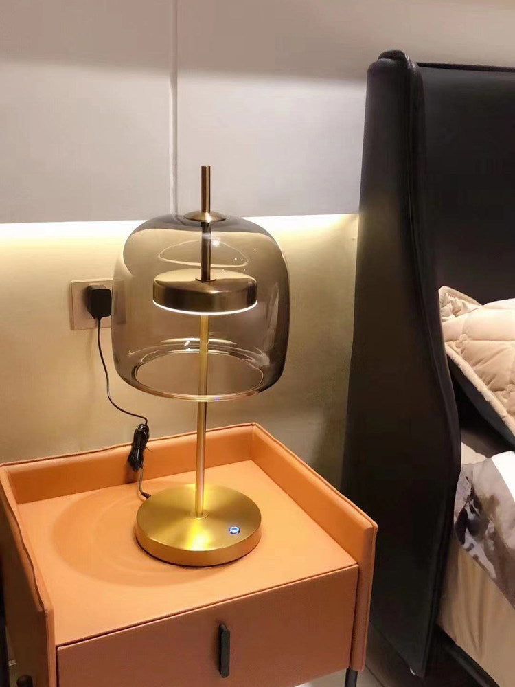 Gilded Glow Lamp
