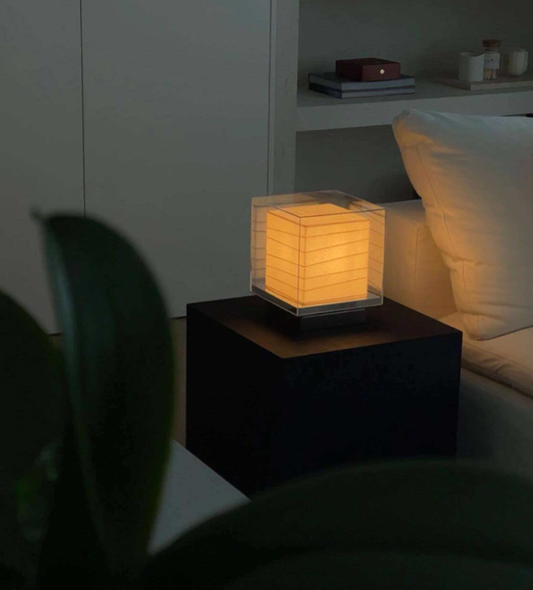 Snow Paper Lantern Lamp