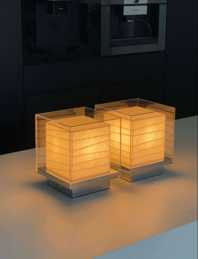 Snow Paper Lantern Lamp