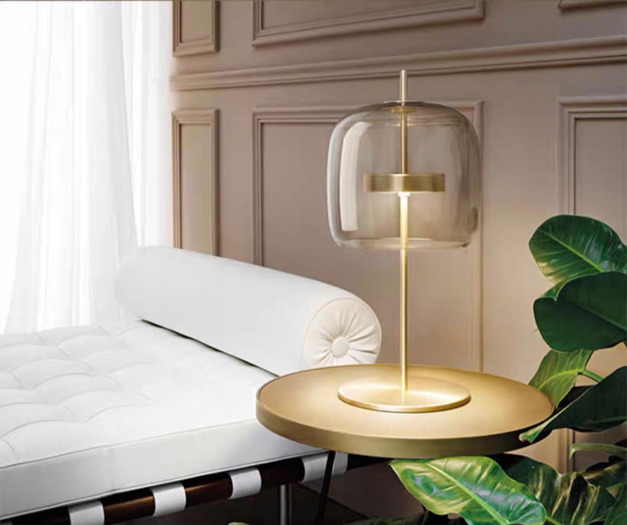 Gilded Glow Lamp