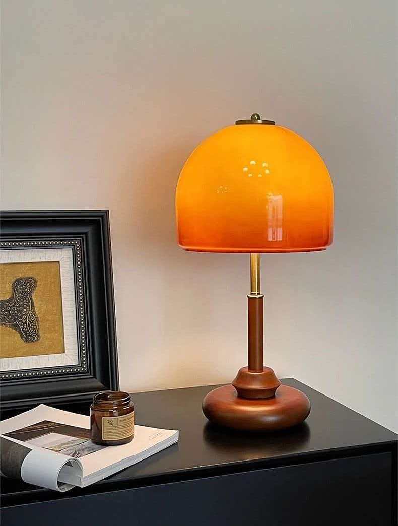 Wood Time Lamp